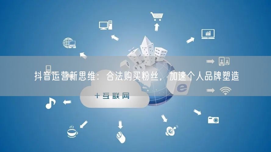 抖音运营新思维：合法购买粉丝，加速个人品牌塑造