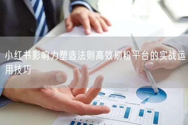 小红书影响力塑造法则高效刷粉平台的实战运用技巧