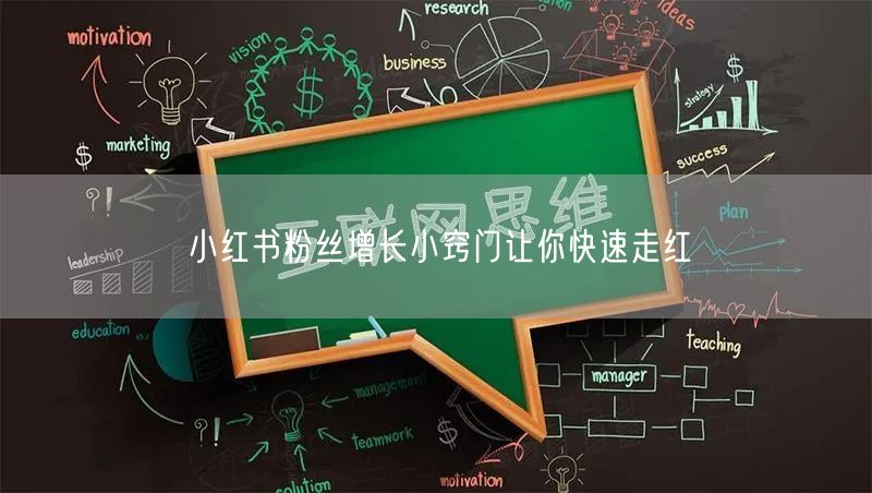 小红书粉丝增长小窍门让你快速走红